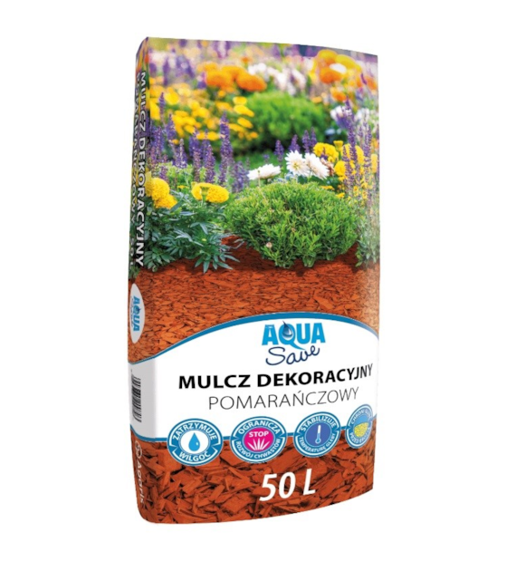 AQUA Mulcz dekoracyjny pomarańczowy 50l /48/