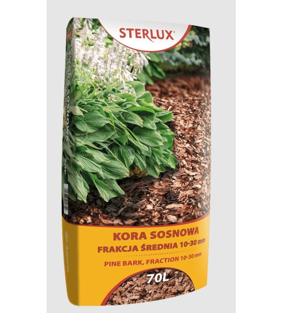 STERLUX Kora sosnowa frakcja średnia 10-30 70l /39