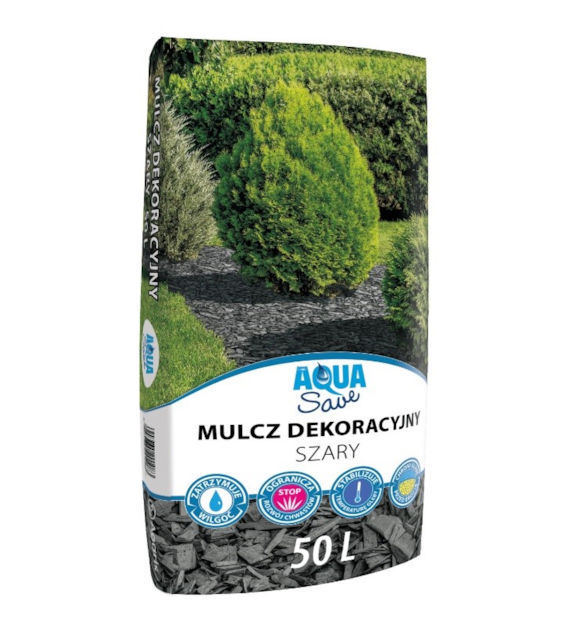 AQUA Mulcz dekoracyjny szary 50l /48/