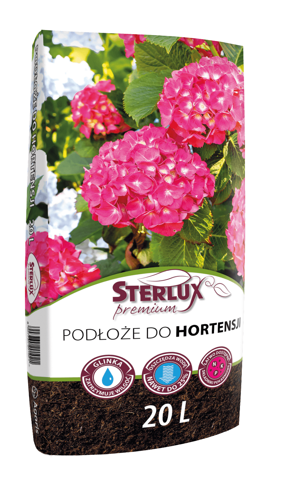 STERLUX PREM Podłoże do hortensji 20l /120/