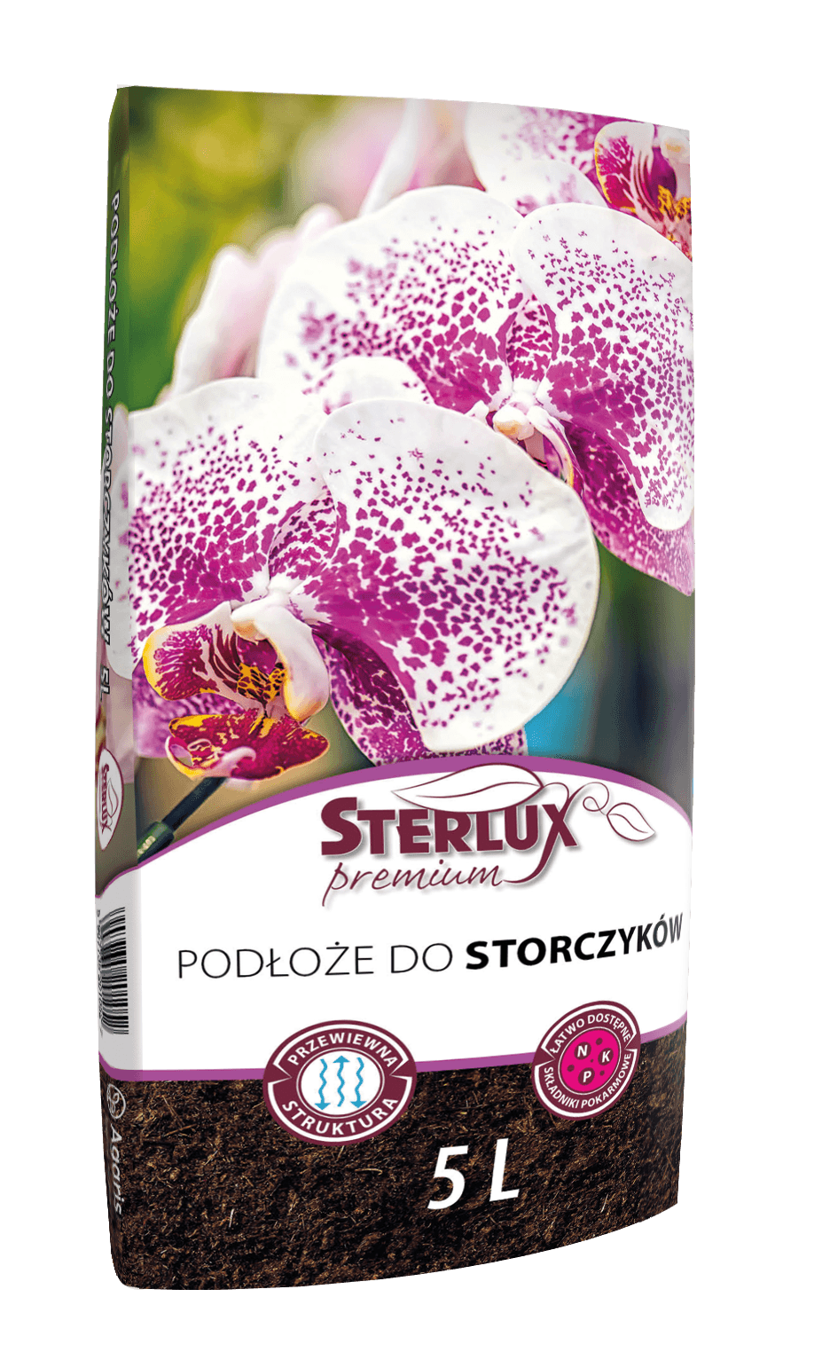 STERLUX PREM Podłoże do storczyka 5l /120/