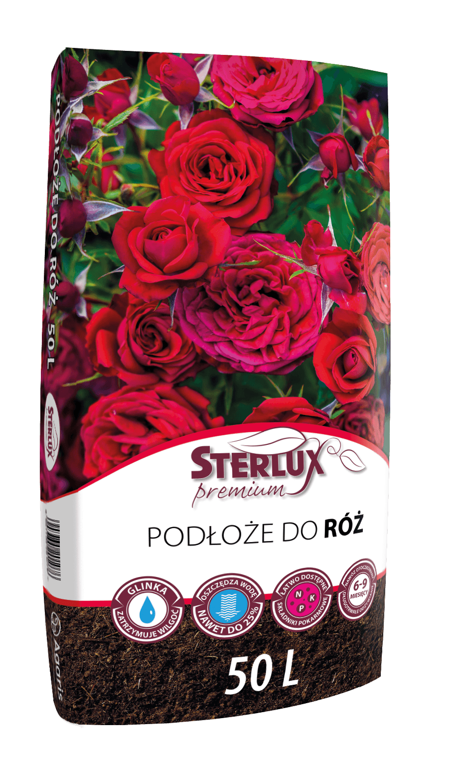 STERLUX PREM Podłoże do róż 50l