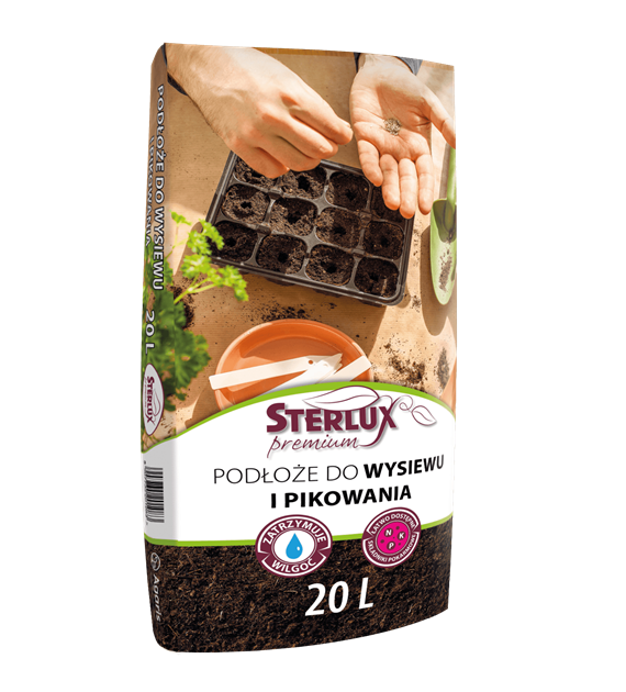 STERLUX PREM Podłoże do wysiewu. i pikow. 20l /120