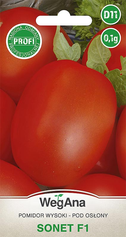 Pomidor Sonet F1 0,1g wysoki szklarniowy