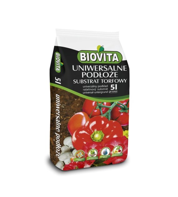 Biovita Substrat torfowy 5l ziemia uniwersalna /10