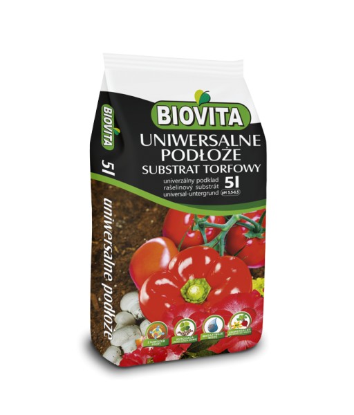 Biovita Substrat torfowy 5l ziemia uniwersalna /10