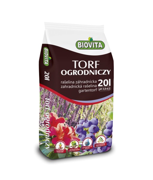 Biovita Torf ogrodniczy kwaśny 20l /120/