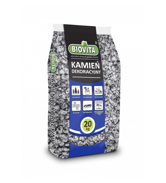 Biovita GRYS Dalmatyńczyk granit 8-16mm 20kg /60/