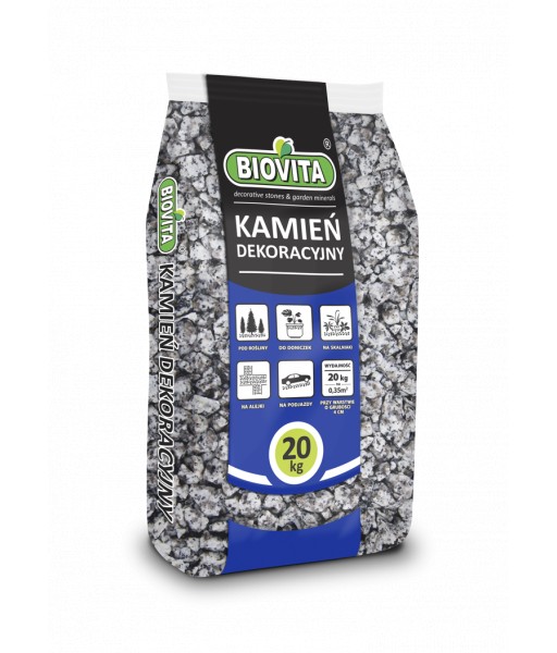 Biovita GRYS Dalmatyńczyk granit 8-16mm 20kg /60/
