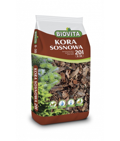 Biovita Kora Sosnowa mielona 0-30 20l /120/