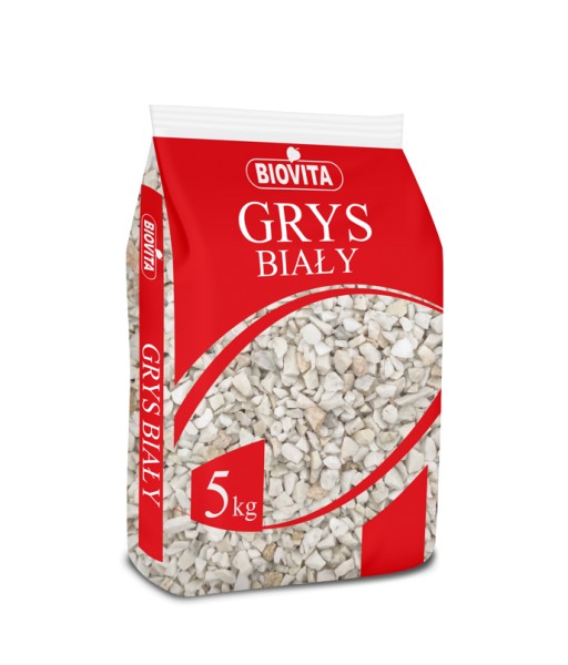 Biovita Grys biały 8-16mm 5kg gruby