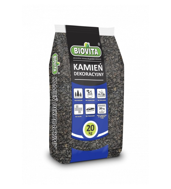 Biovita Grys czarny 4-8mm 20kg