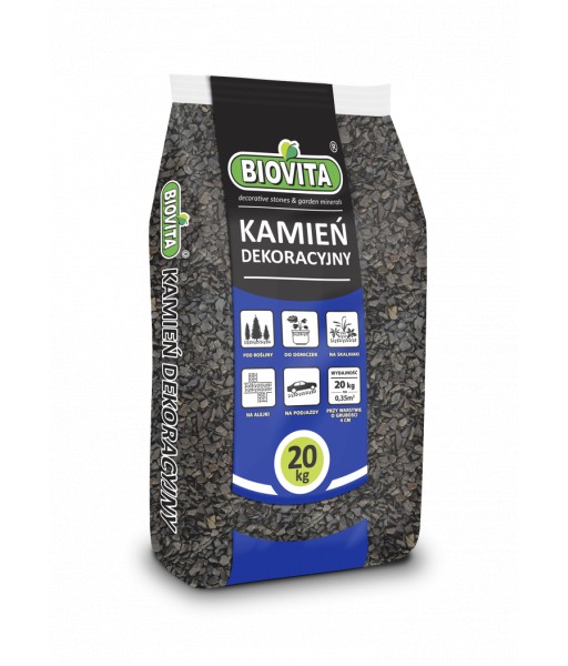 Biovita Grys czarny 4-8mm 20kg