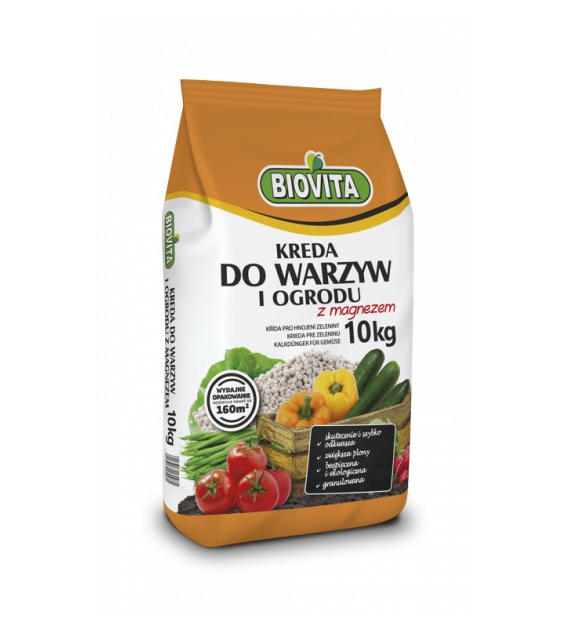 Biovita Kreda do warzyw i ogrodu z Mg 10kg /100/