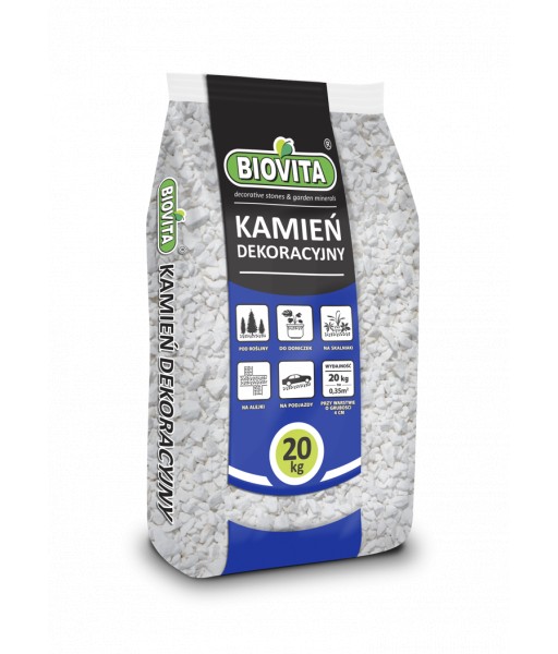 Biovita Grys biały Extra White Thasso 8-16mm 20kg