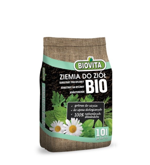 Biovita Ziemia do ziół BIO 10l /180/