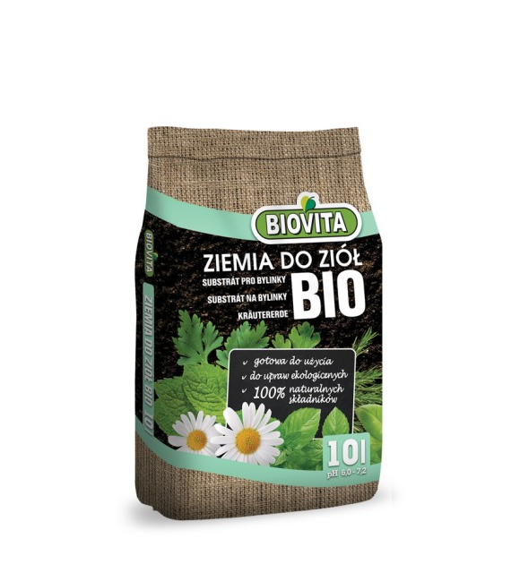 Biovita Ziemia do ziół BIO 10l /180/