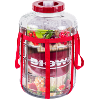 Słój uniwersalny 18l plastikowa pokrywa 601618