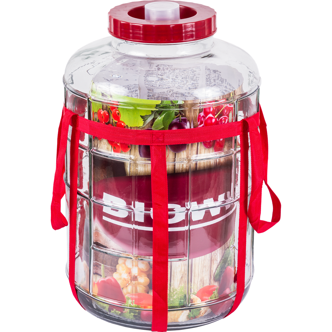 Słój uniwersalny 18l plastikowa pokrywa 601618