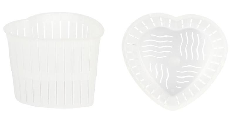 Forma serowarska okrągła 16x16x16,5 1000g 411314