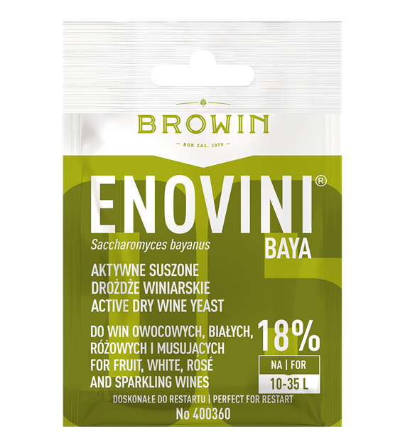 Drożdże suche Enovini BAYA 7g 400360