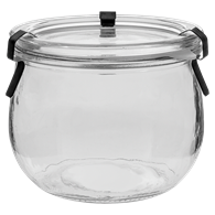 Słój Pękaty brzuszek biały wekowania 500ml 610502