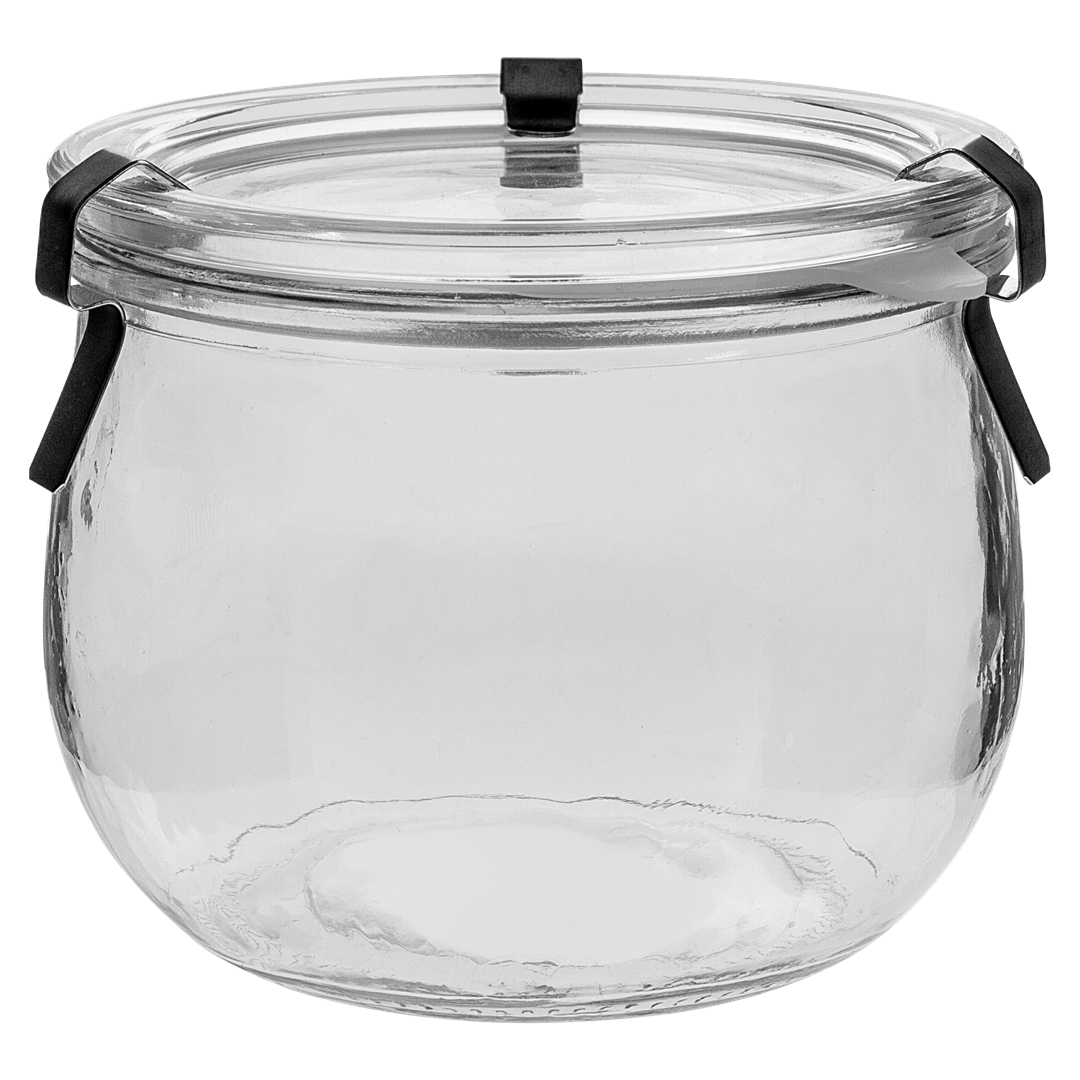 Słój Pękaty brzuszek biały wekowania 500ml 610502