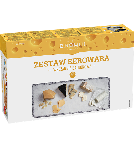 Wędzarnia z termometrem - zestaw serowara 330005