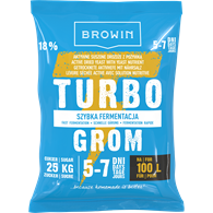 Drożdże Turbo 100l 340g 403300 /8/
