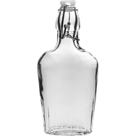 Butelka piersiówka 250ml z zamknięciem herm.631425