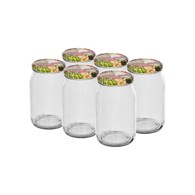 Słoik TO 300ml z kolorową zakr. fi66 132310
