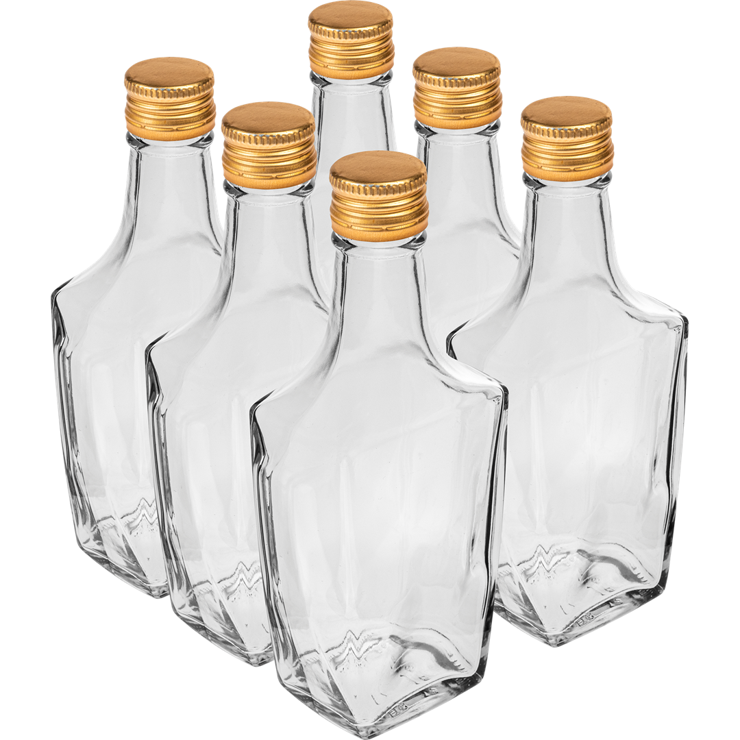 Butelka Art Deco z zakrętką 250ml 631526 /6/