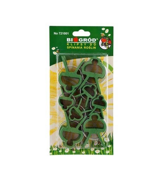 Klipsy do roślin ważka 6szt. mix kolor HH8166