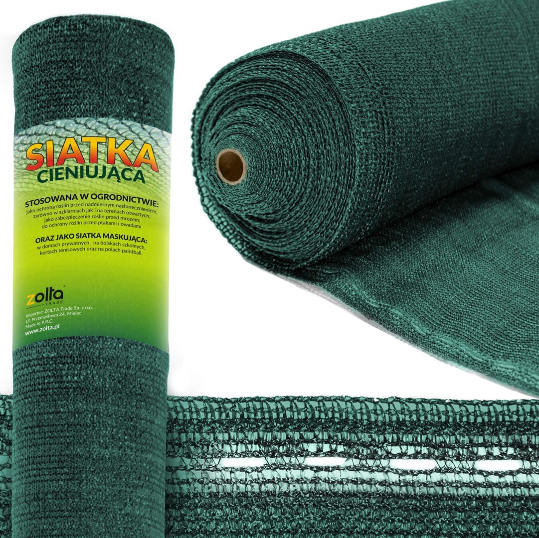 Planta Siatka cieniująca zielona 1,5x25m