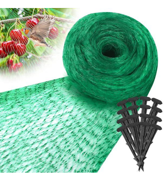 Planta Siatka przeciw ptakom 5x6m mocna dziana