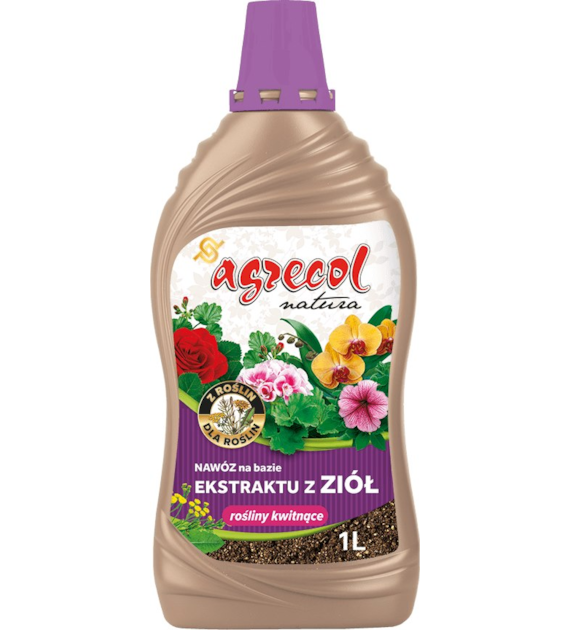 AGR Nawóz na bazie ekstraktu z ziół roślin kwit.1L
