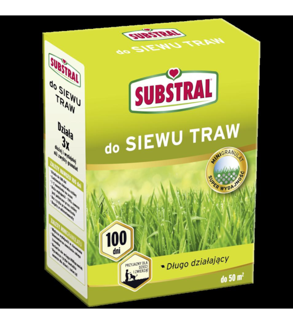 Substral Nawóz do trawnika 1kg do siewu 100dni/12/