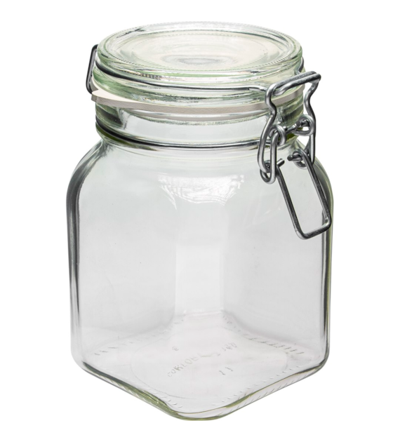 Słoik 750ml Comfort kwadrat hermetyk 610075 /6/