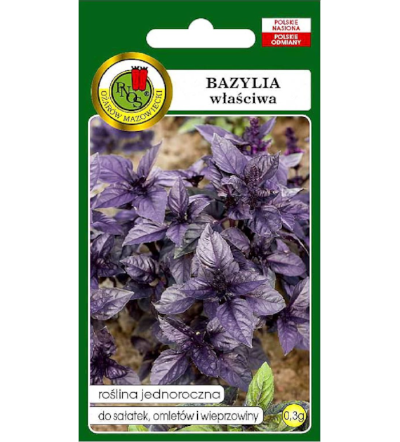 Bazylia czerwona 0,3g