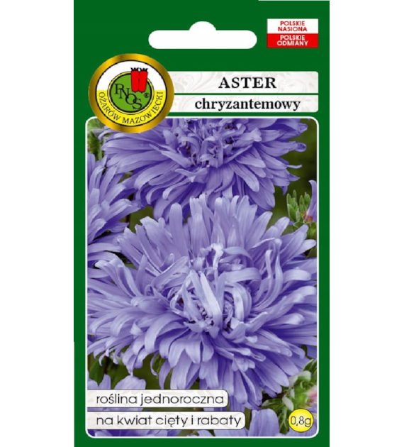 Aster Chryzantemowy Niebi. 0,8g