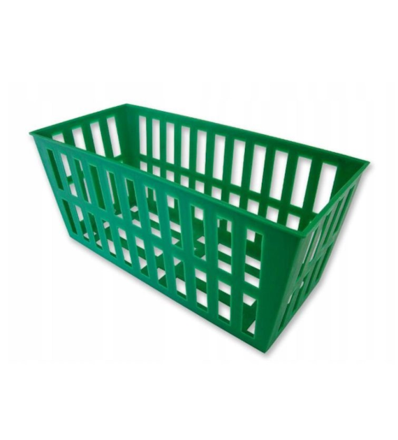 Koszyk osłonka na cebulki kwiatowe 200x100 zielone