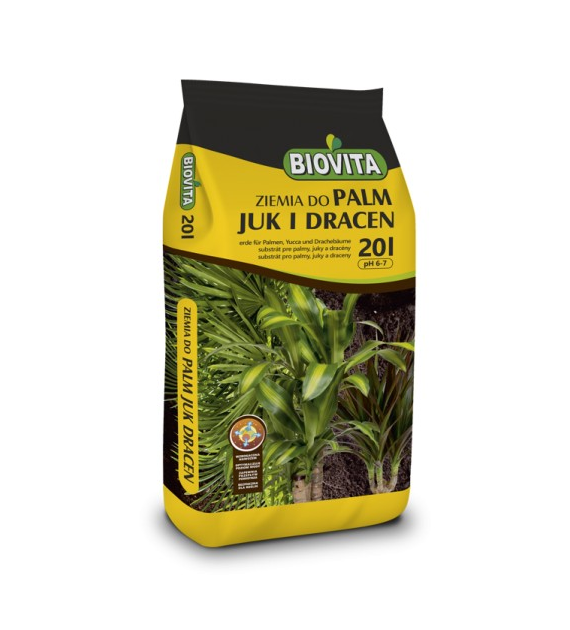 Biovita Podłoże do palm, juk, dracen 20l /96/