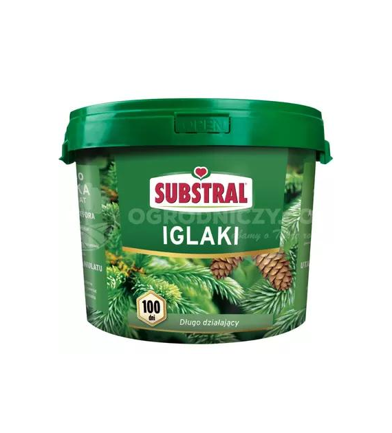 Substral Nawóz do iglaków 100dni 10kg wiadro