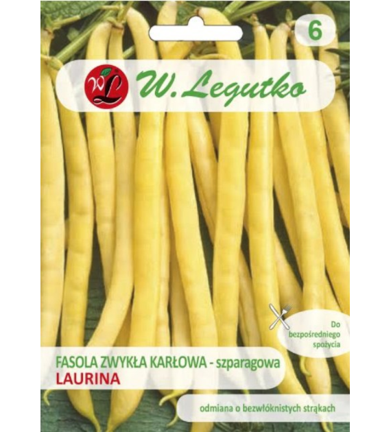 Fasola zwykła szpar. karł.żółt. Laurina 50g ST