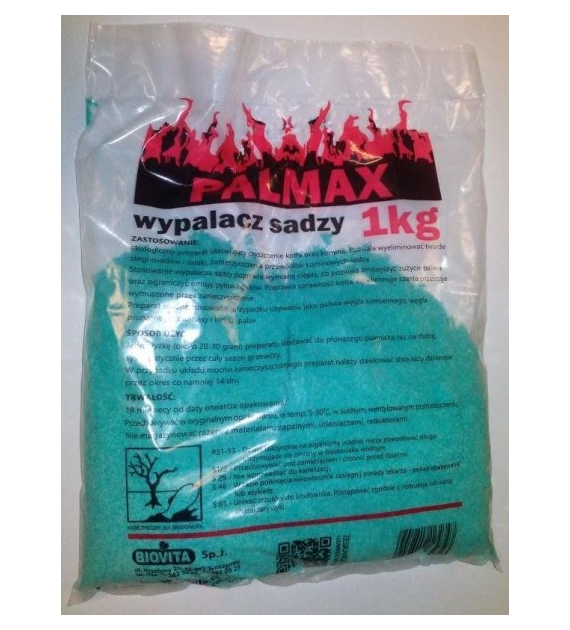 Biovita Palmax wypalacz sadzy 1kg /25/