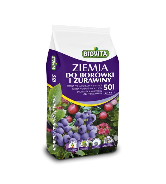 Biovita Podłoże do borówki i żurawiny 50l /48/