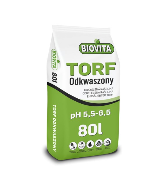 Biovita Torf ogrodniczy odkwaszony 80L /42/