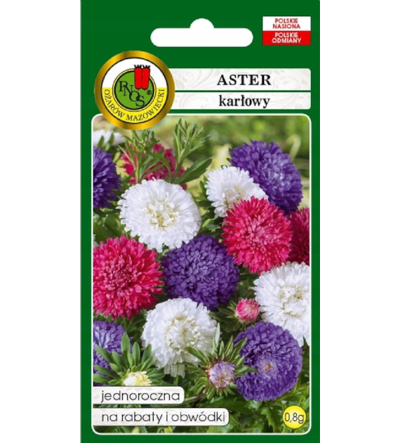Aster Karłowy mieszany 0.8g