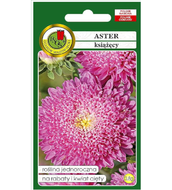 Aster Ksiażęcy różowy  0.8g