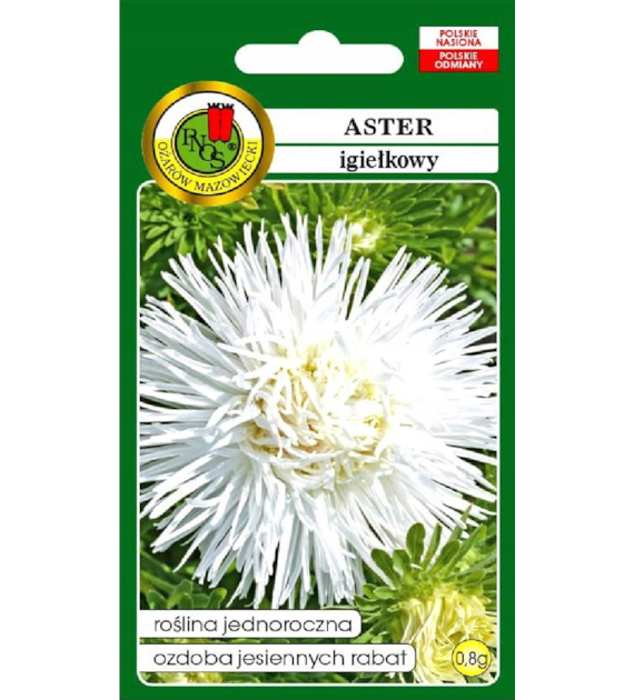 Aster Igiełkowy biały 0,8g